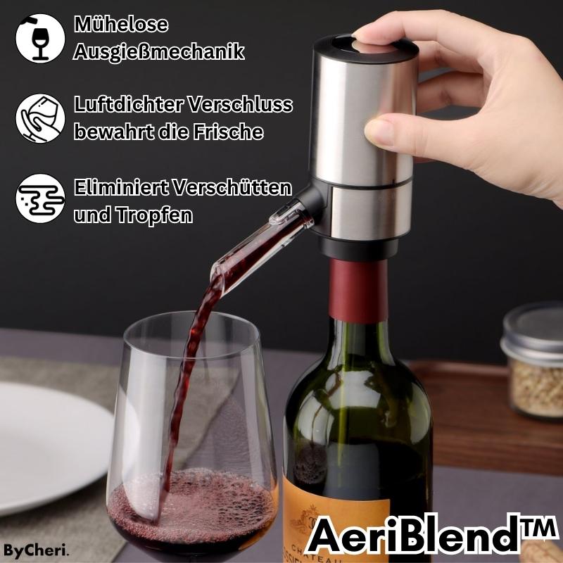 AeriBlend™ - Weinbelüfter, Aufbewahrung und Ausschenker in einem | 50% RABATT