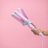 GlamWave™ - 32mm Pink Pro Haarlockenstab