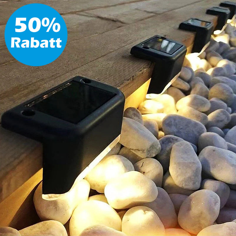 LightPath™ - Solarbetriebene Außenleuchten (4 Stk) | 50% RABATT